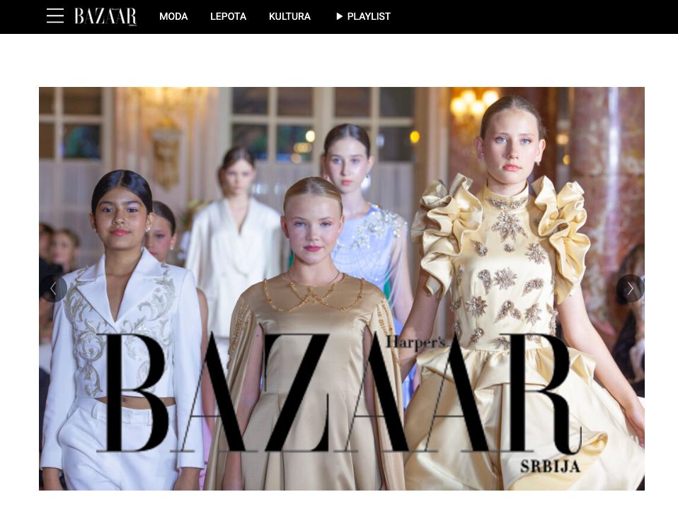 Юні моделі Babyphotostars – на сторінках Harper’s Bazaar після показу в Монако!