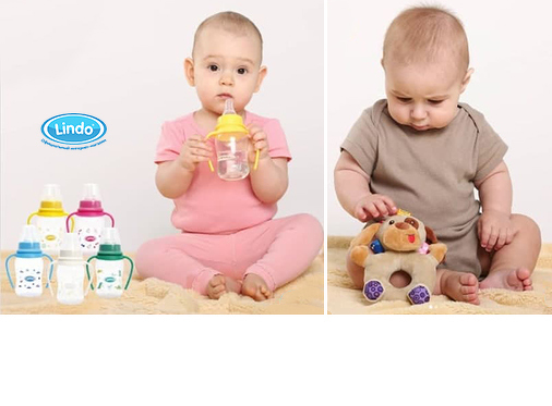 Іміджева реклама з карапузами з Babyphotostars для бренду дитячих товарів Lindo