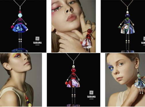Іміджева реклама ювелірного бренду SARANA з чарівницями Babyphotostars