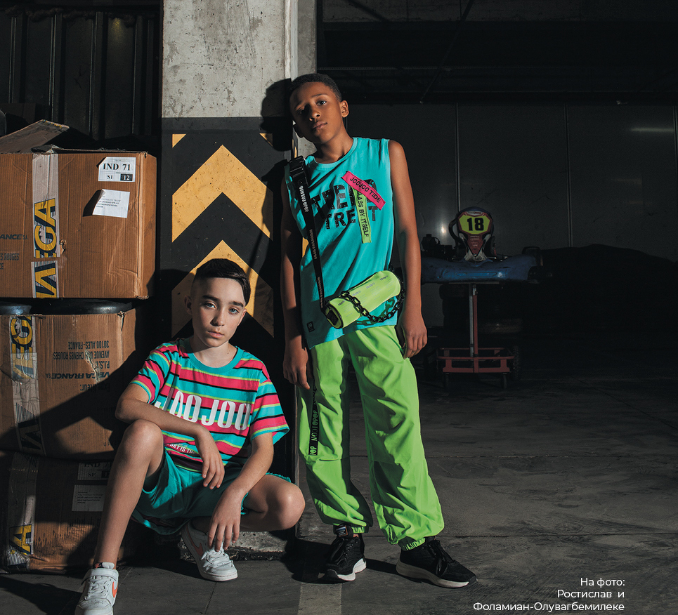 Fashion story для дитячого глянцевого журналу Cool Kids одяг @GUFOKIDS