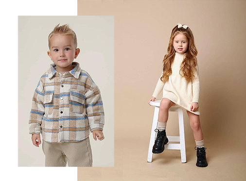 Іміджева реклама магазину Kiddy Size із артистичними модниками Babyphotostars