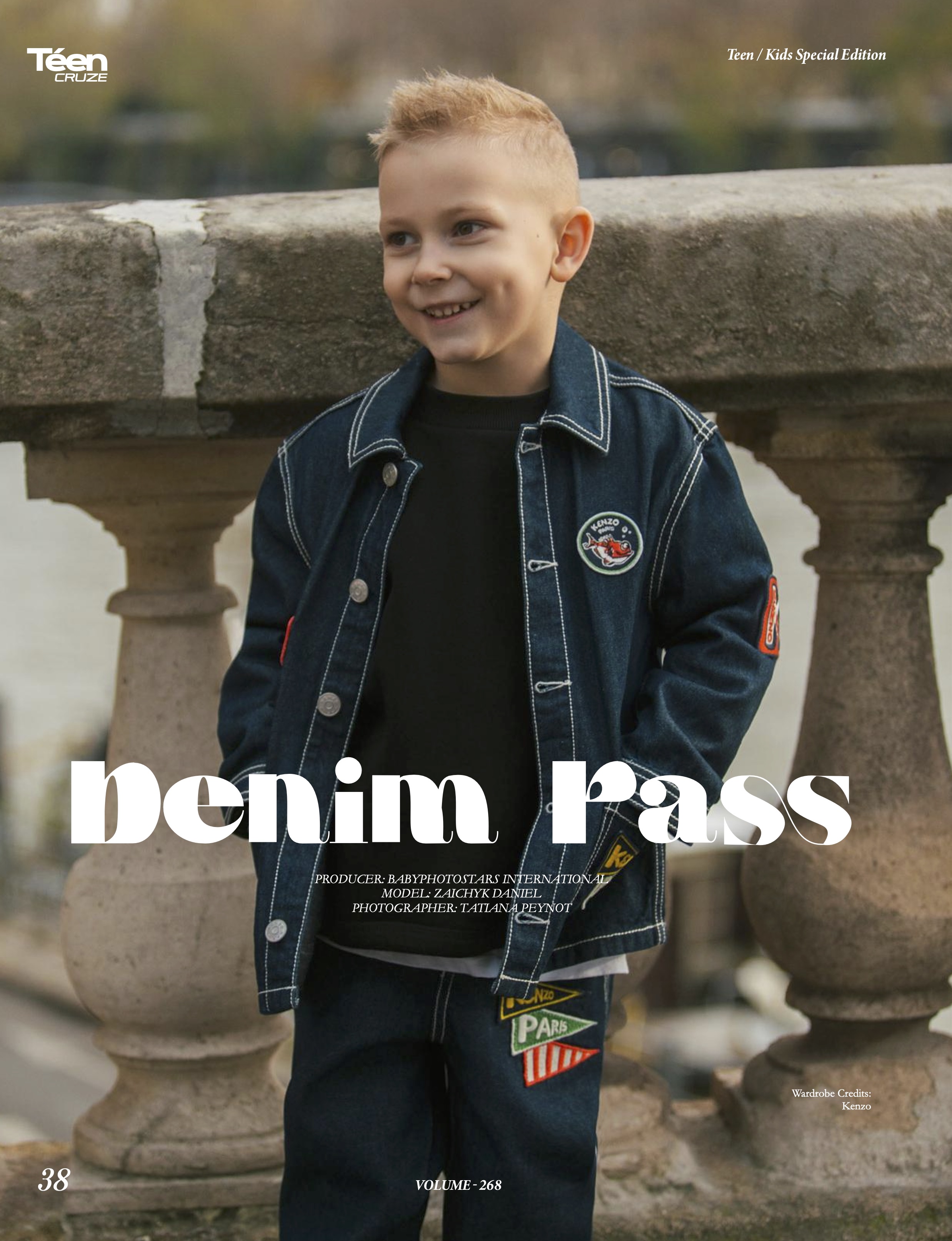 Denim Pass. Даніель із Babyphotostars на сторінках журналу Teen Cruze 