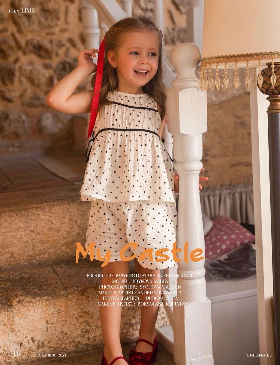 Юні зірки Babyphotostars на сторінках глянцю Lime